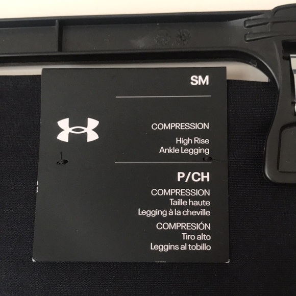 Brand New Under Armour Heatgear Compression High Rise Ankle Leggings 80’s Style - Picture 9 of 13